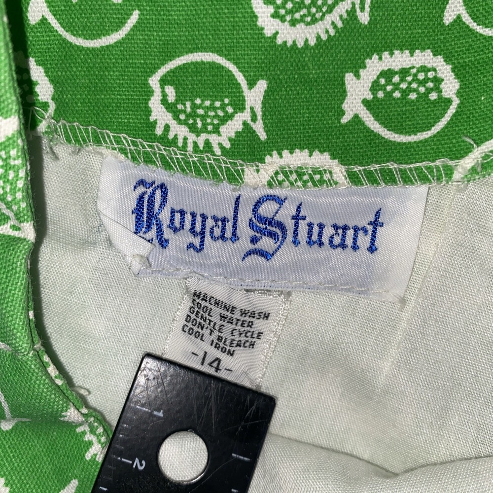 Green Patterned Women's Skort - Picture 8 of 10